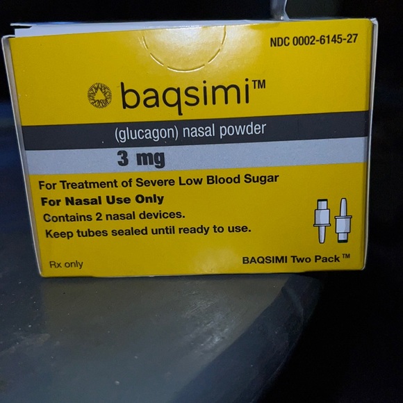 Other - Baqsimi Glucagon Nasal Powder/Spray new in box (2 pack) Diabetes Low Blood Sugar